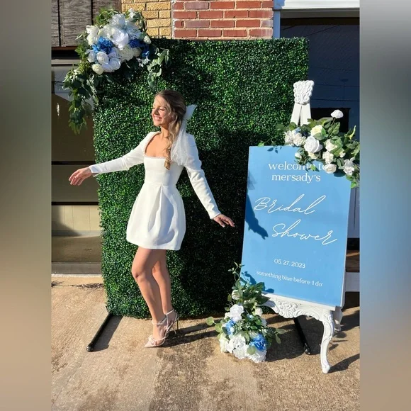 Odd Muse Pearl Dress TikTok Viral Bridal Shower Engagement Wedding Bachelorette - Picture 9 of 9